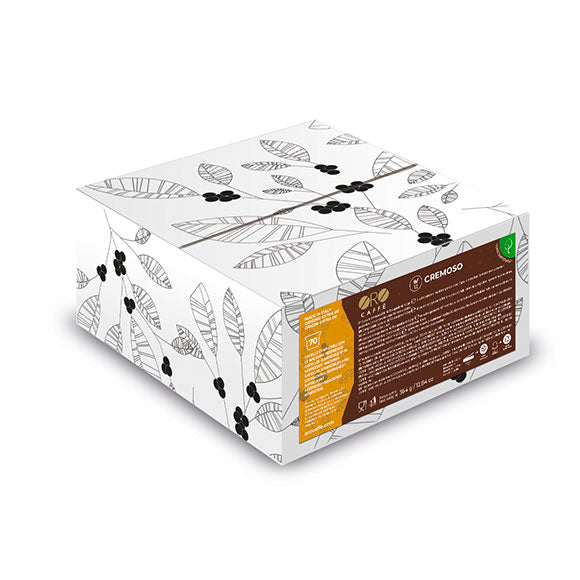 Caffè Cremoso: 70 Capsule compatibili Nespresso | Oro Caffè