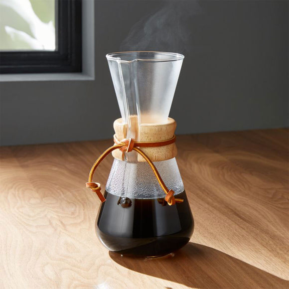 Caraffa Chemex in vetro per Caffè Filtro | Oro Caffè