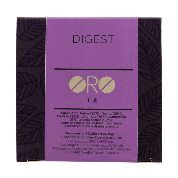 Dettaglio Infuso Digest | ORO Caffè