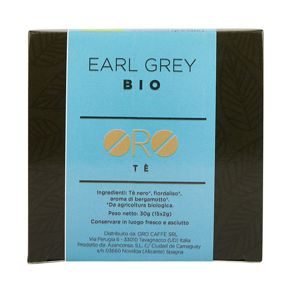 Dettaglio Te Earl Grey Bio | ORO Caffè