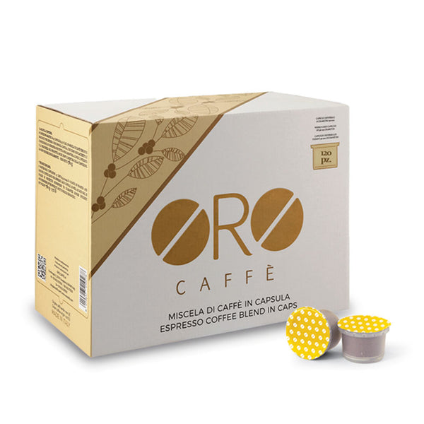 Caffè 100% Arabica 120 Capsule | Oro Caffè