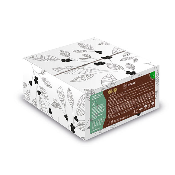 Caffè Decaf: 70 Capsule compatibili Nespresso | Oro Caffè