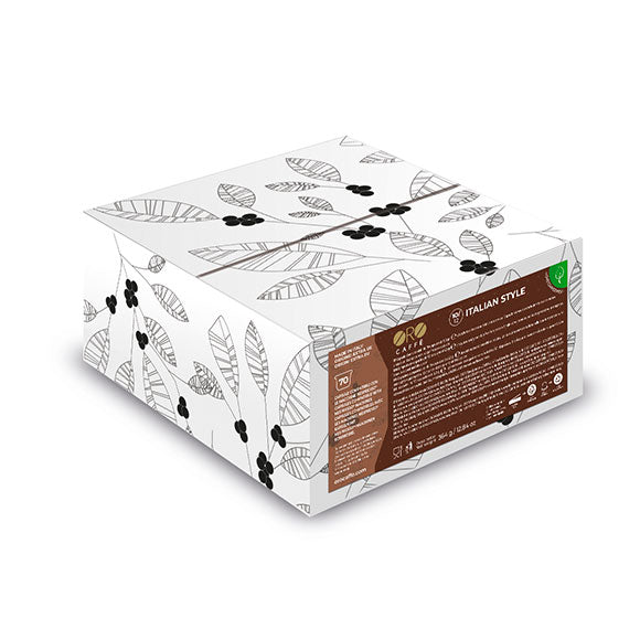 Caffè Italian Style: 70 Capsule compatibili Nespresso | Oro Caffè